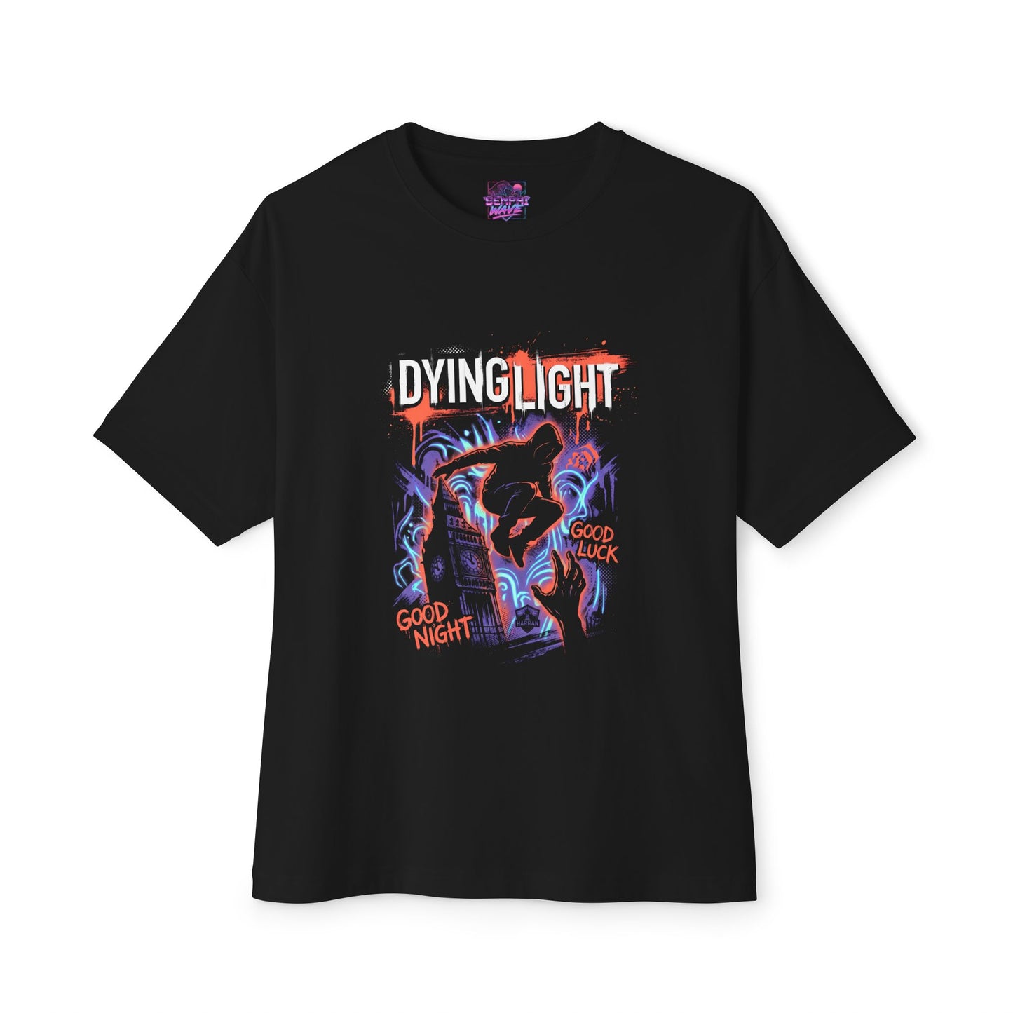 Dying Light Zombie Virus Outbreak Survivor Premium Oversized Unisex T-Shirt