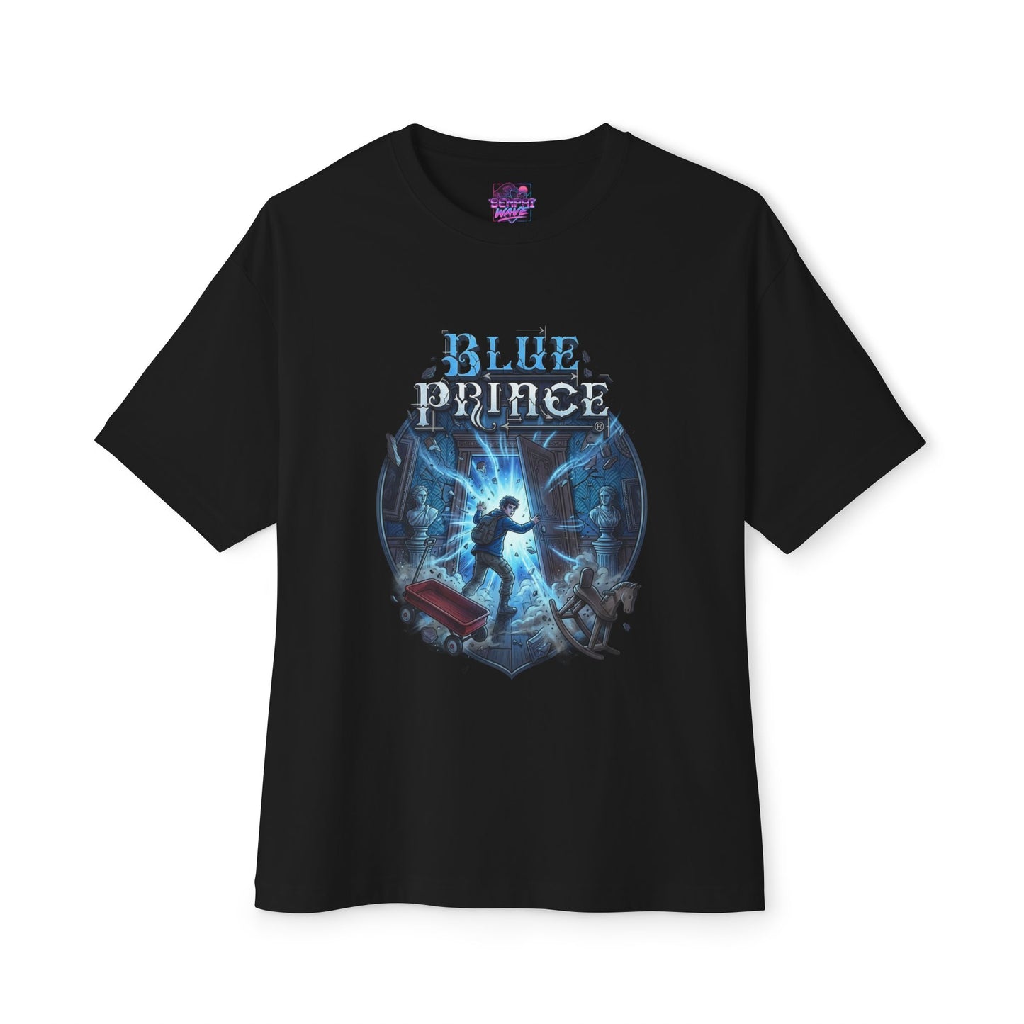 Blue Prince Simon Heir Mysterious Manor Room 46 Art Premium Oversized Unisex T-Shirt