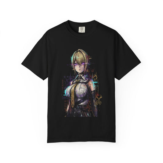 Zenless Zone Zero Evelyn Chevalier Spy Past Fire Burst Art Premium T-Shirt