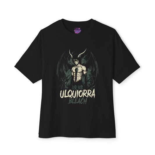 Bleach Ulquiorra: Green Slitted Eyes Icon Premium Oversized Unisex T-Shirt