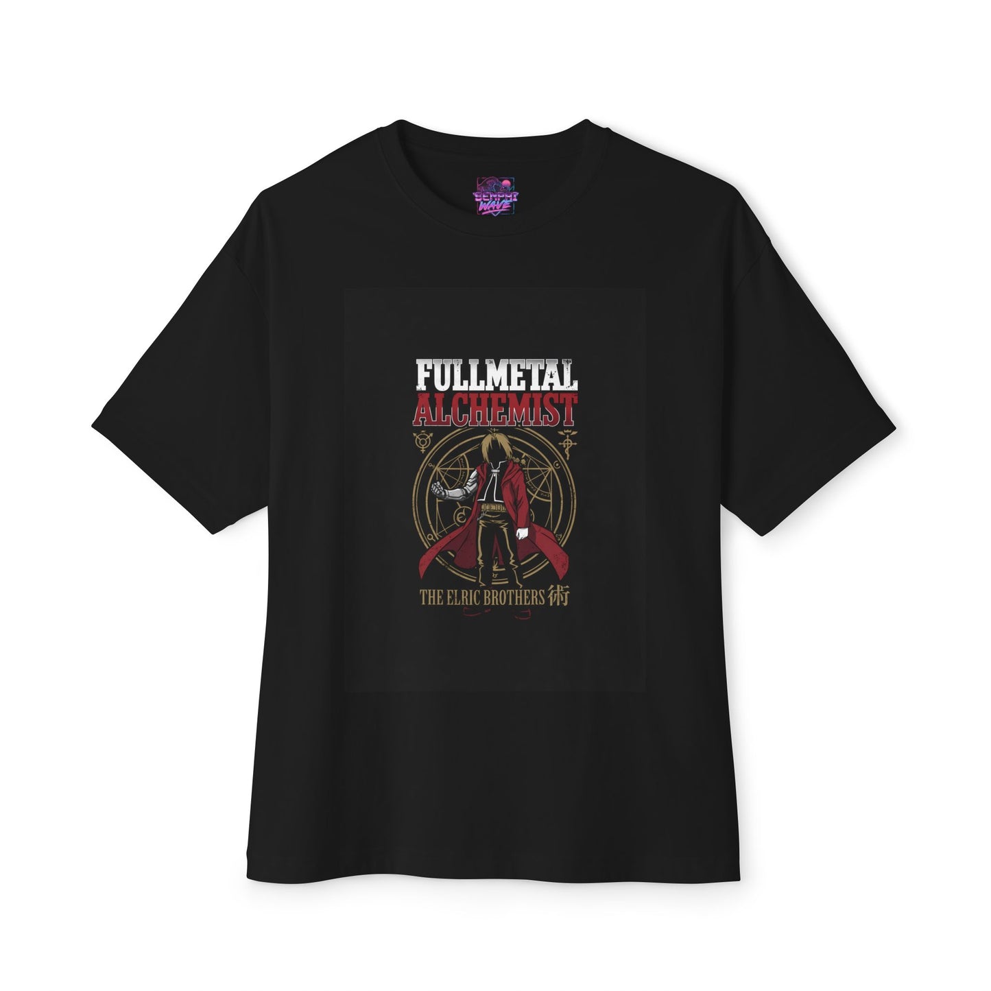 Edward Elric Clapping Alchemy Transmutation Premium Oversized Unisex T-Shirt