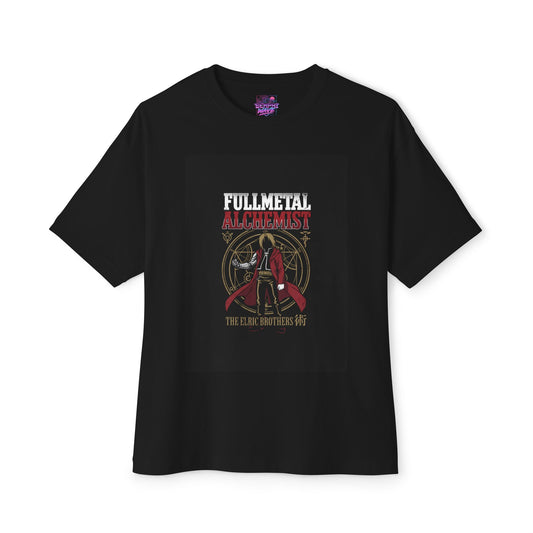 Edward Elric Clapping Alchemy Transmutation Premium Oversized Unisex T-Shirt