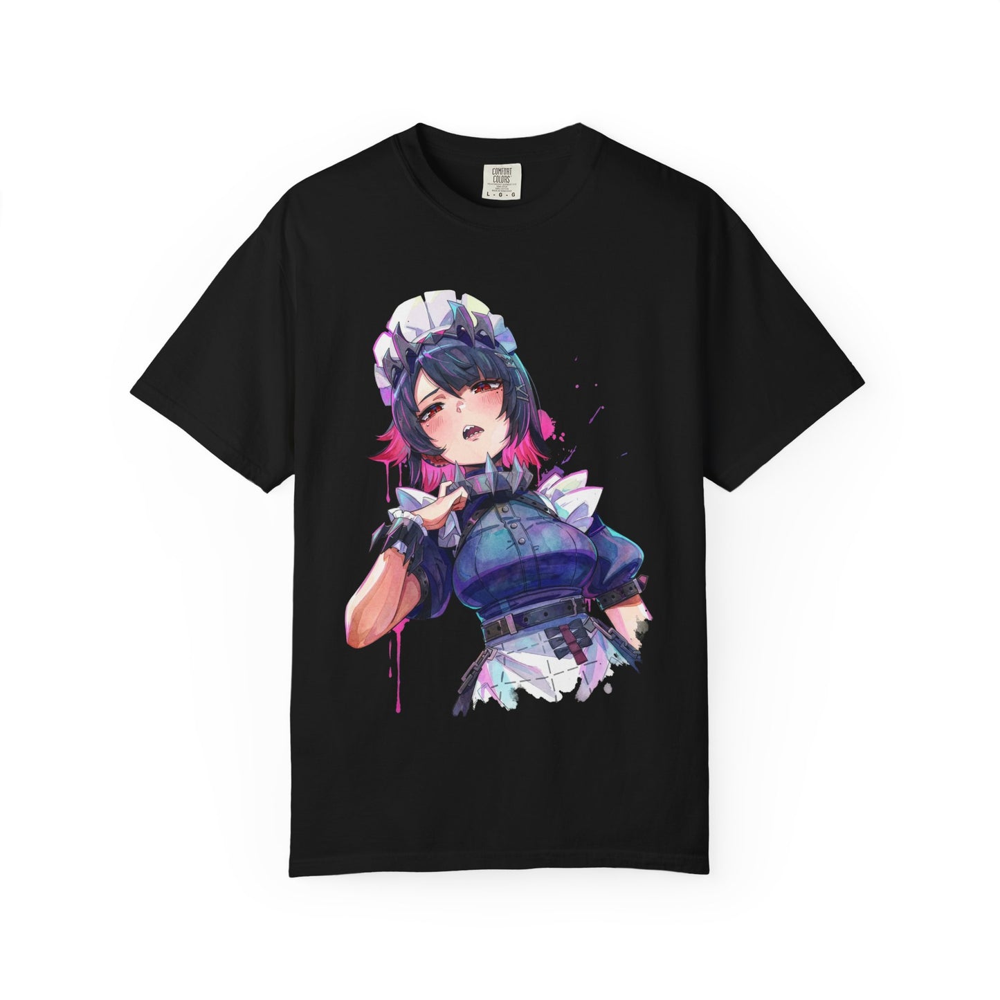 Ellen Joe ZZZ Black Red Maid Jacket Short Skirt Art Premium T-Shirt