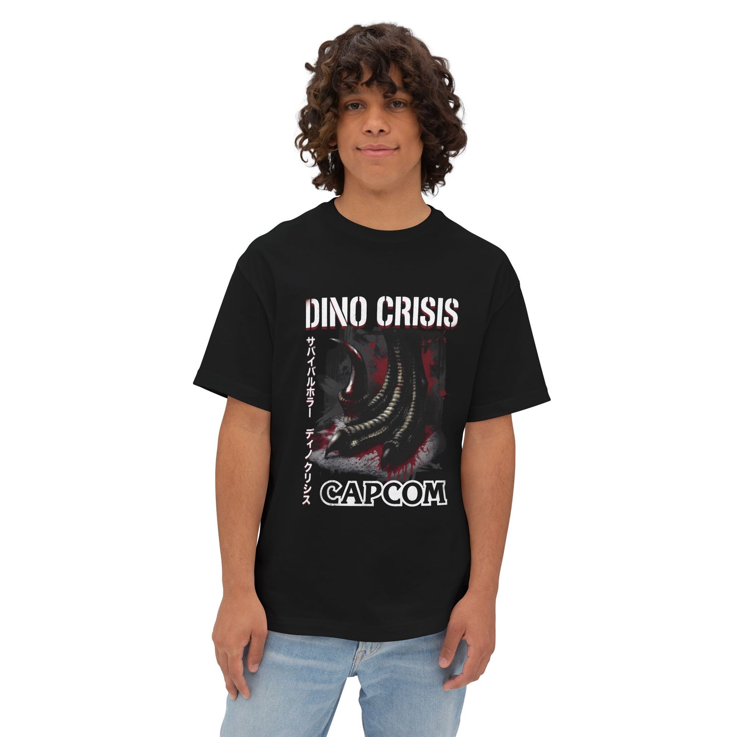 Dino Crisis Regina & Gail Team Survival Premium Oversized Unisex T-Shirt