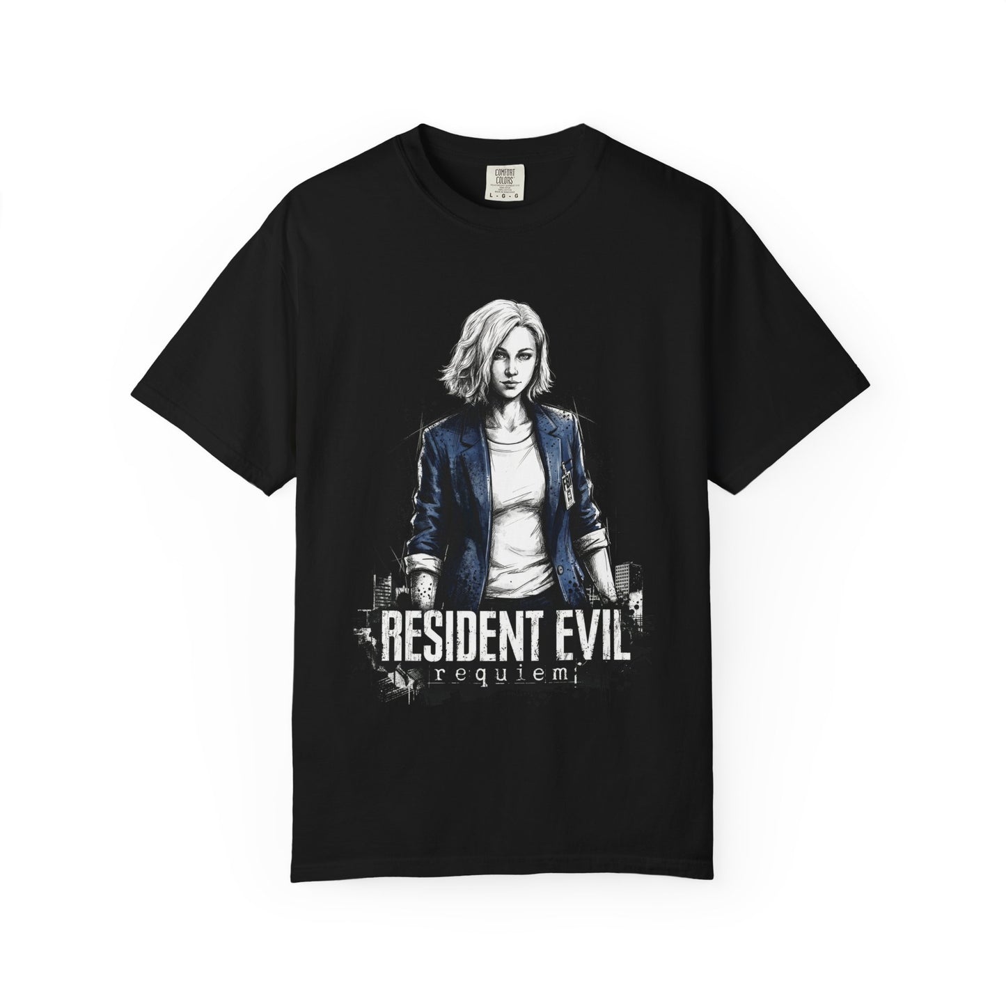 Resident Evil Requiem Grace Ashcroft Alyssa Daughter Legacy Portrait Premium T-Shirt