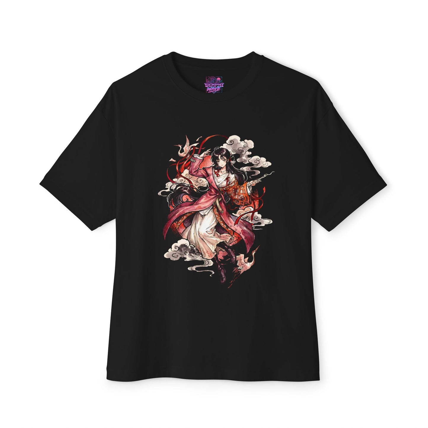 Reverse:1999 Paper Heron Impromptu Cannon Premium Oversized Unisex T-Shirt