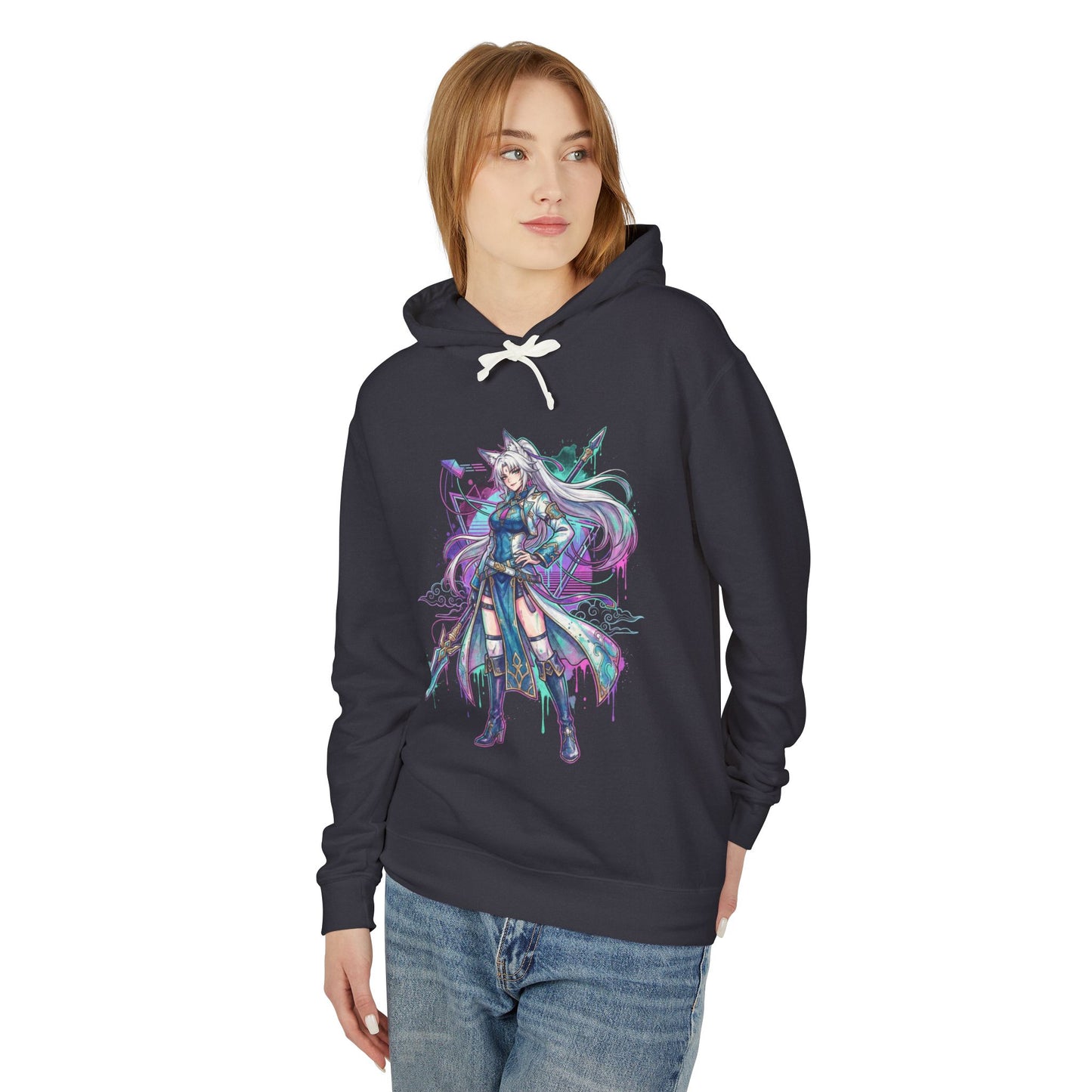 Honkai Star Rail Feixiao Xianzhou Yaoqing Vaporwave Art Unisex Premium Hoodie