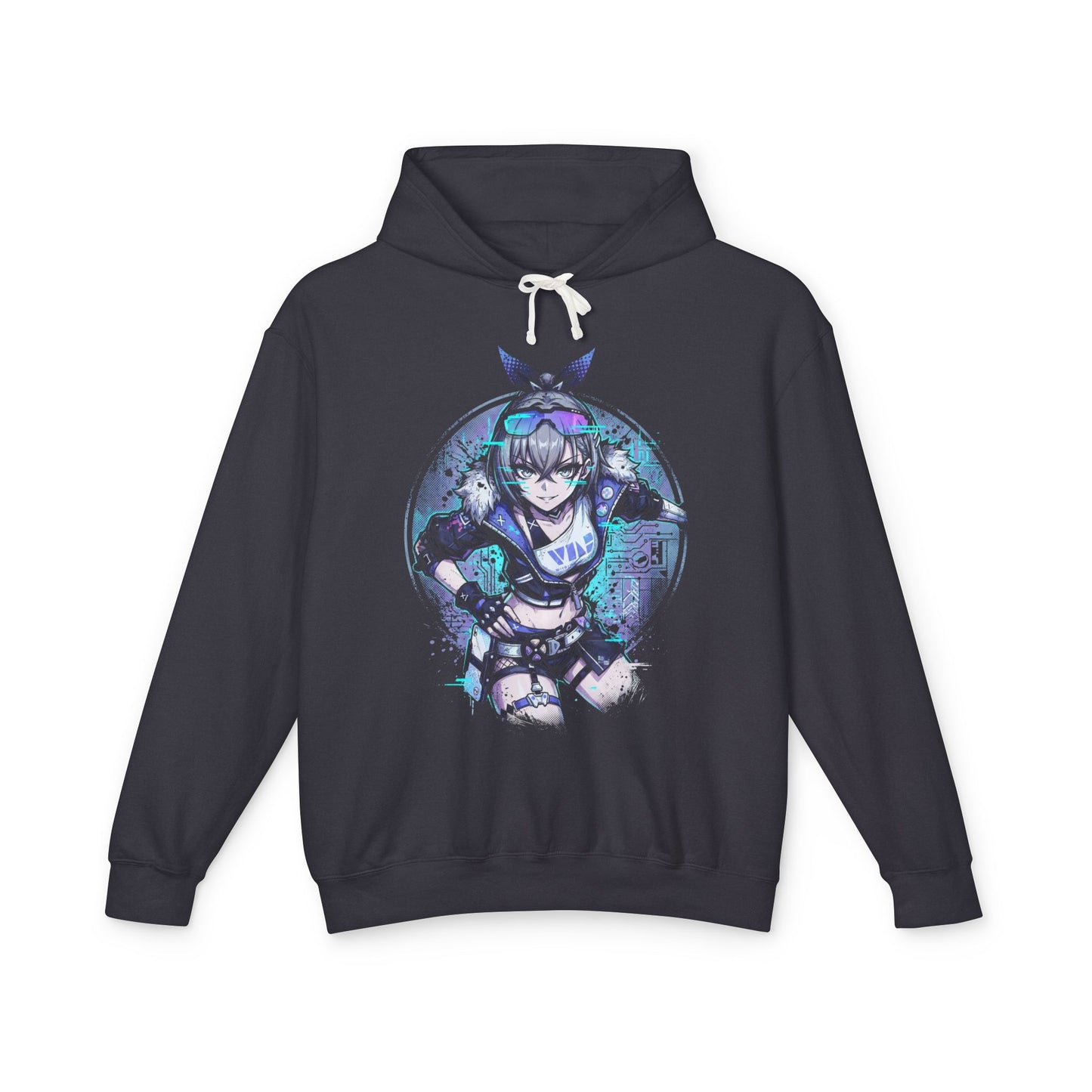 Honkai Star Rail Silver Wolf Bug Debuff Weakness Implant Art Unisex Premium Hoodie
