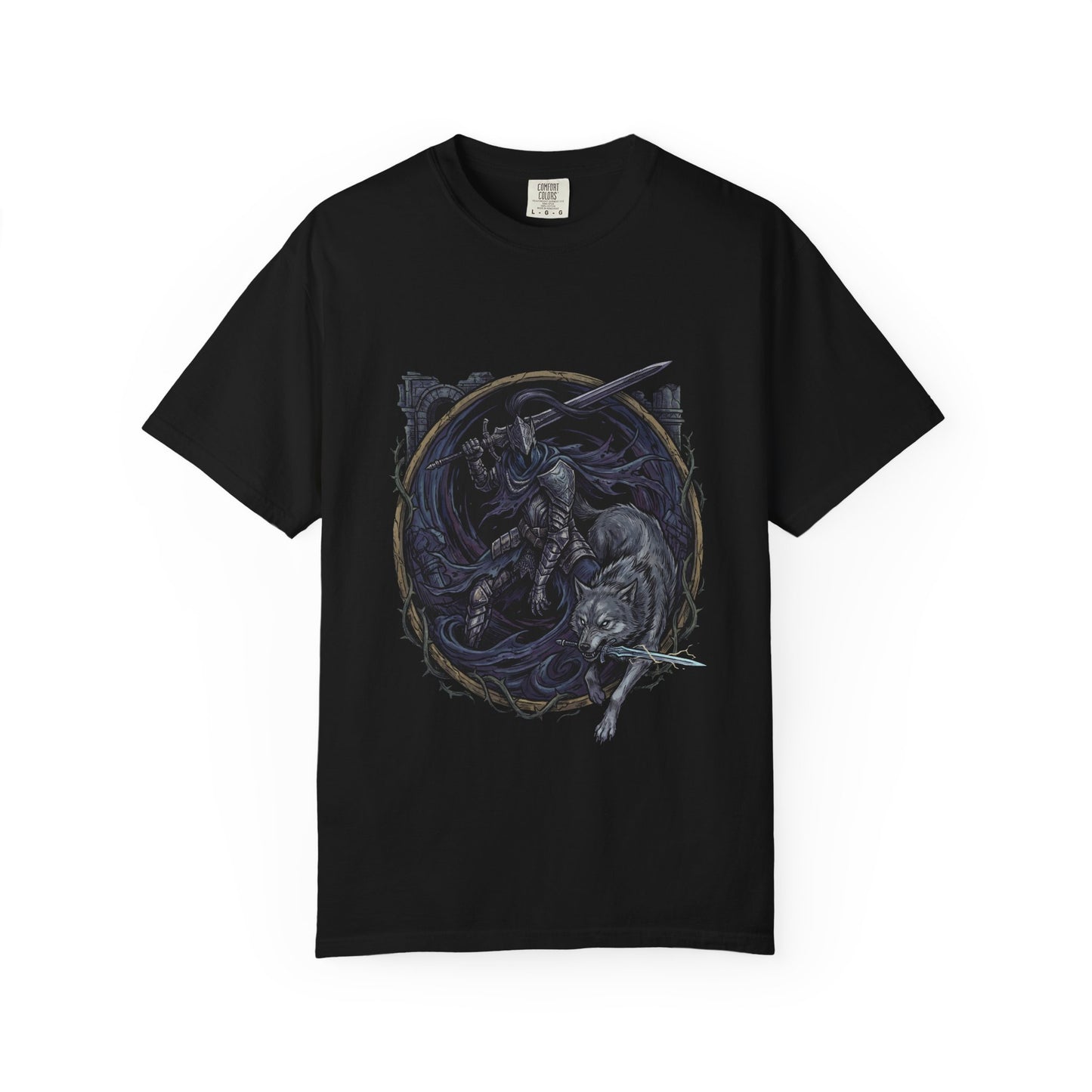 Dark Souls Artorias Shield Greatsword Duel Portrait Premium T-Shirt