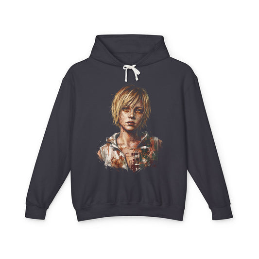 Silent Hill 3 Heather Mason Orange Hoodie Denim Vest Design Unisex Premium Hoodie