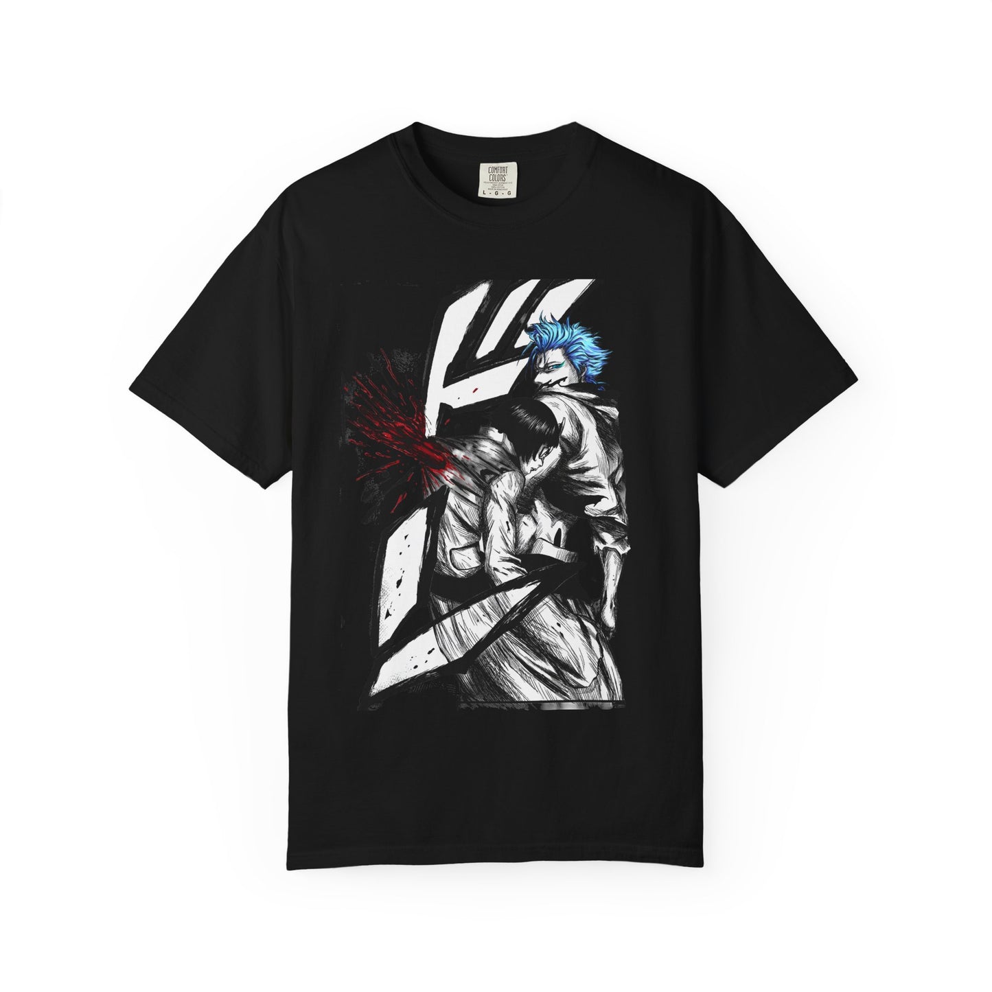 Sexta Espada Vibes Fan Design – Jagged Mask Fierce Fighter Premium T-Shirt
