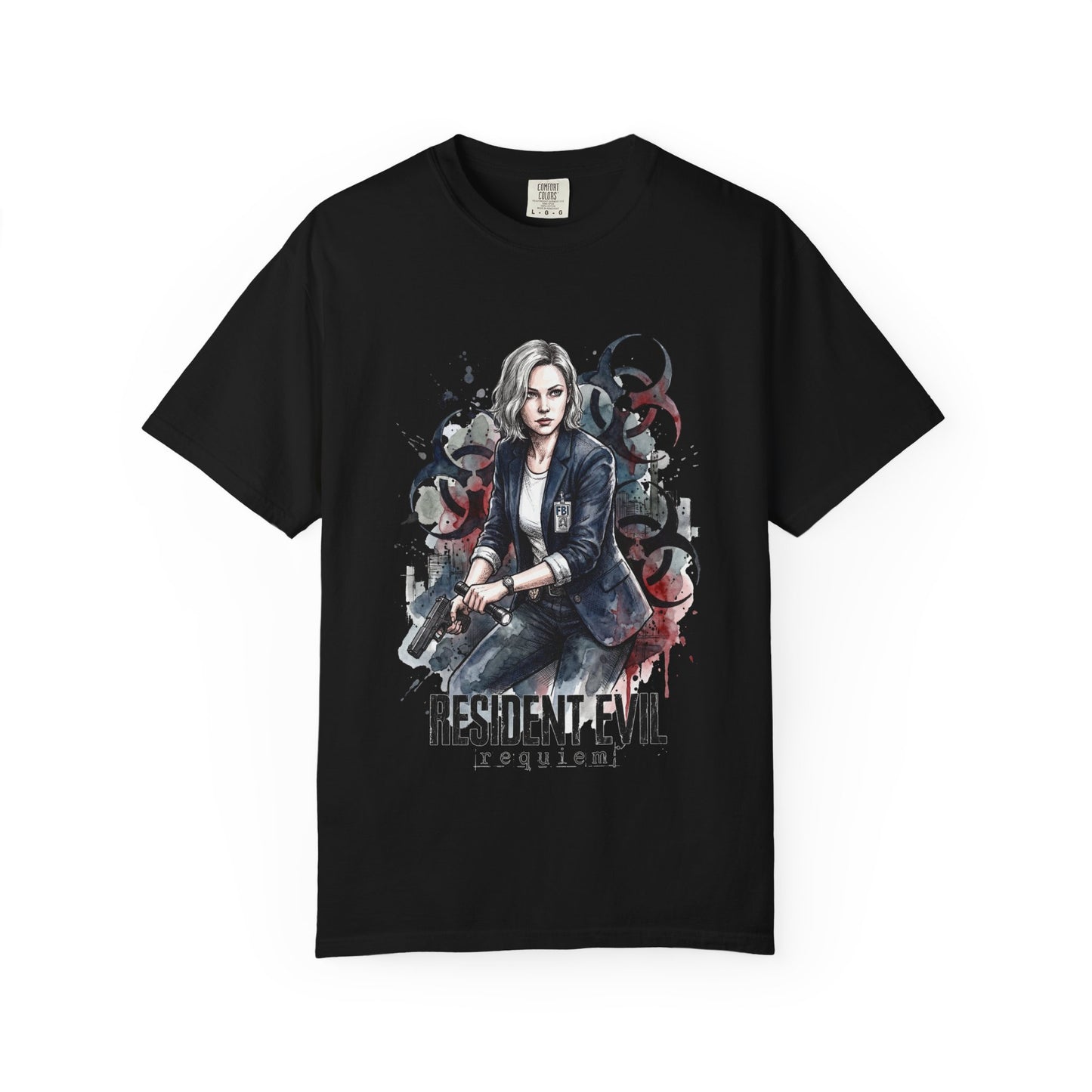 Resident Evil 9 Grace Ashcroft FBI Agent Eldritch Threats Icon Premium T-Shirt