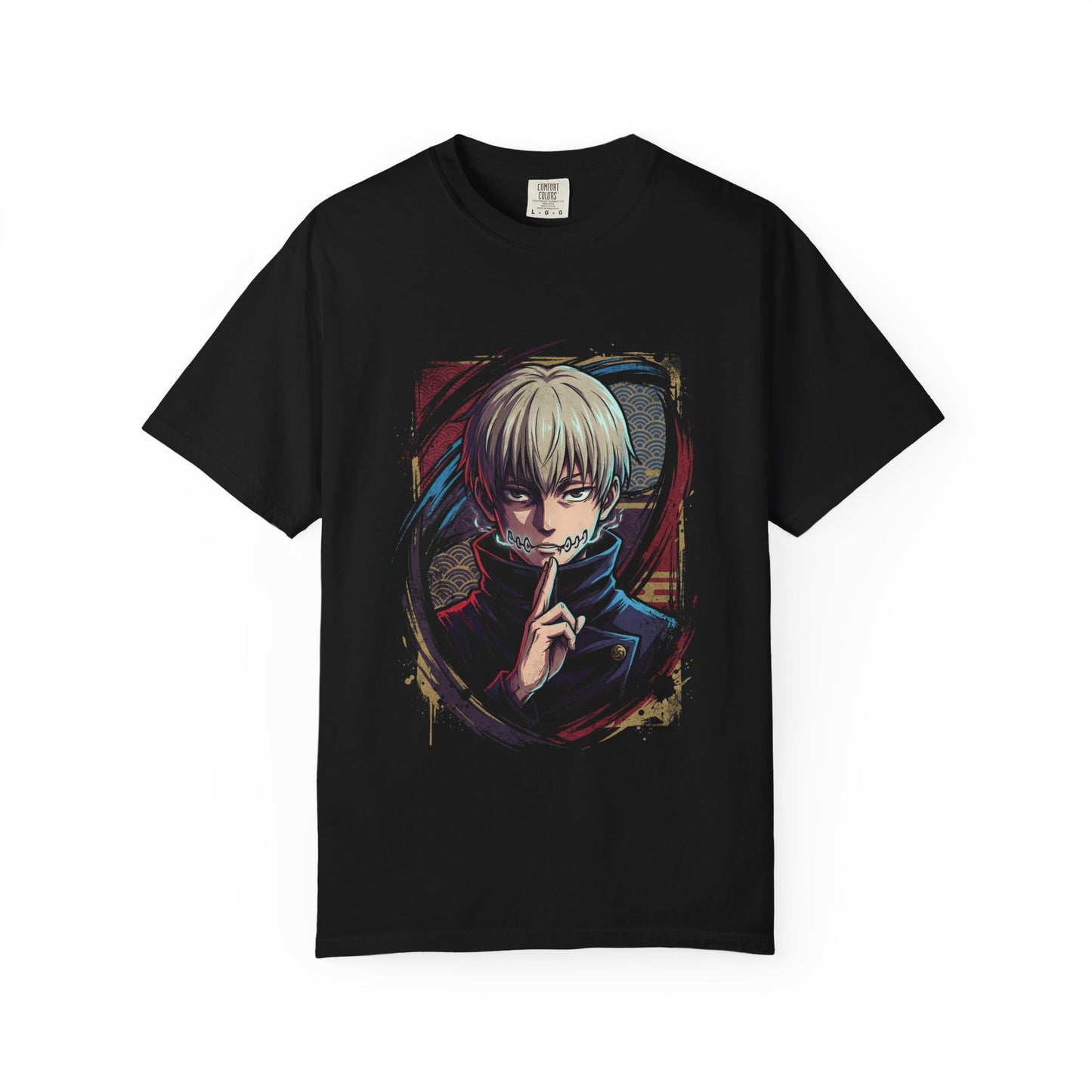 Jujutsu Kaisen Toge Inumaki Cursed Speech Rice Ball Onigiri Iconic Design Premium T-Shirt
