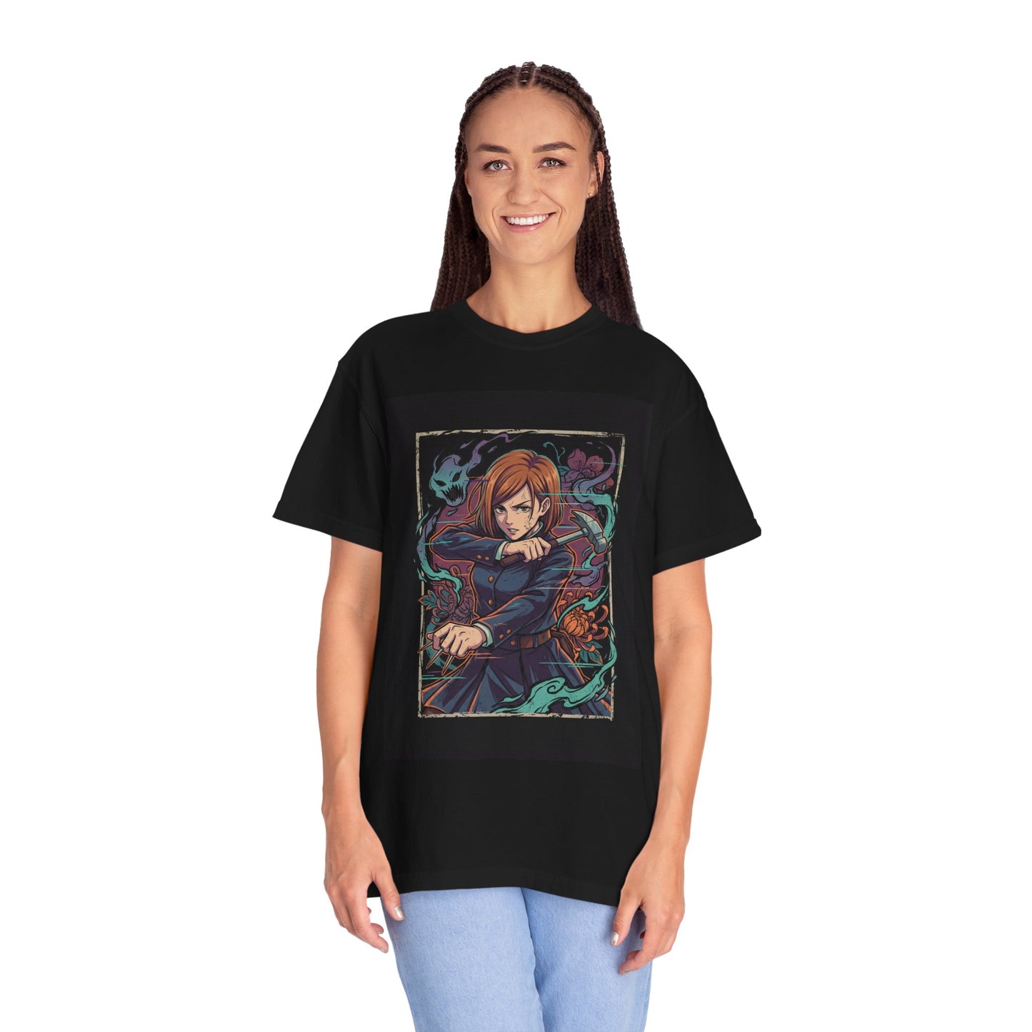 Nobara Kugisaki JJK Strong Female Fighter Icon Premium T-Shirt