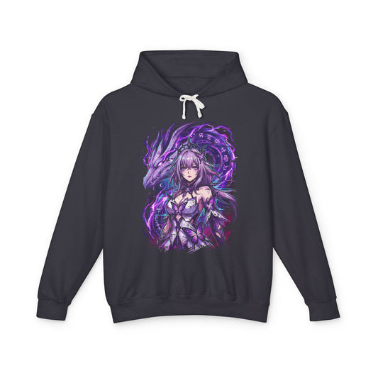 Castorice HSR Crystalline Flowers Black Ribbons Aesthetic Art Unisex Premium Hoodie