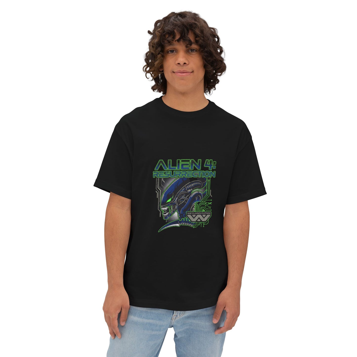 Xenomorph from Aliens: Colonial Marines Nightmare Premium Oversized Unisex T-Shirt