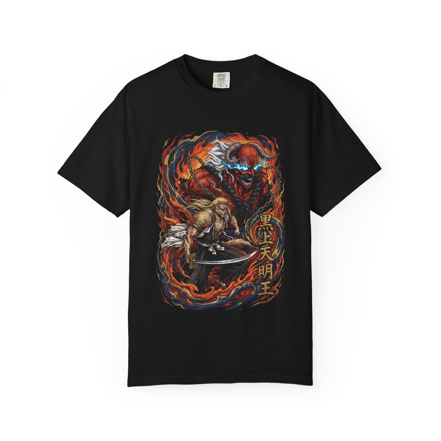 Bleach Sajin Komamura Light Brown Fur Giant Warrior Premium T-Shirt