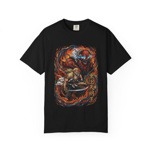 Bleach Sajin Komamura Light Brown Fur Giant Warrior Premium T-Shirt