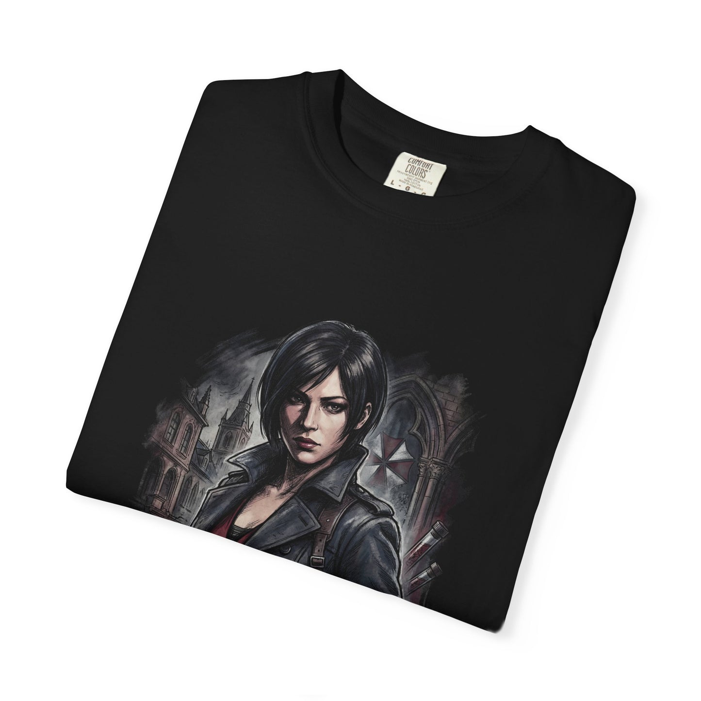 Resident Evil Ada Wong Grunge Horror Design Premium T-Shirt