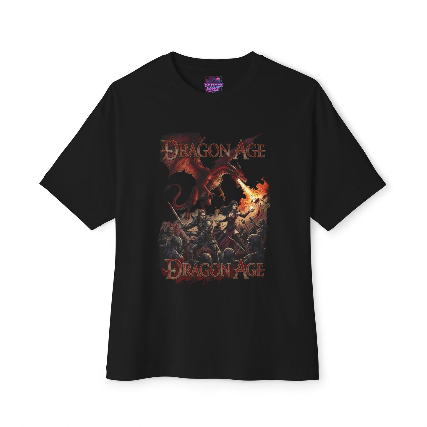 Dragon Age Origins: Grey Wardens Stand Against the Blight Premium Oversized Unisex T-Shirt