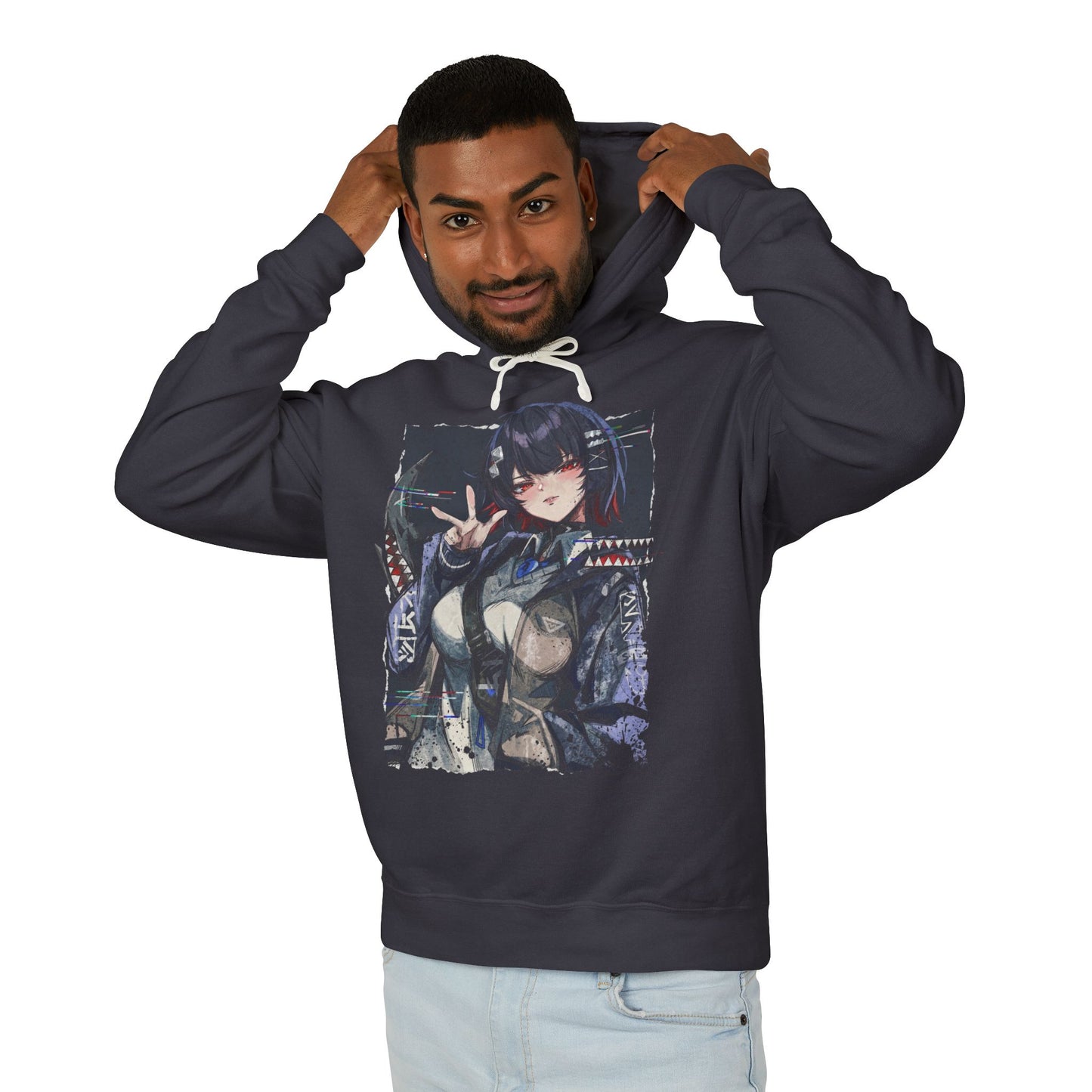 Zenless Zone Zero Ellen Joe Maid Combat Boots Design Unisex Premium Hoodie