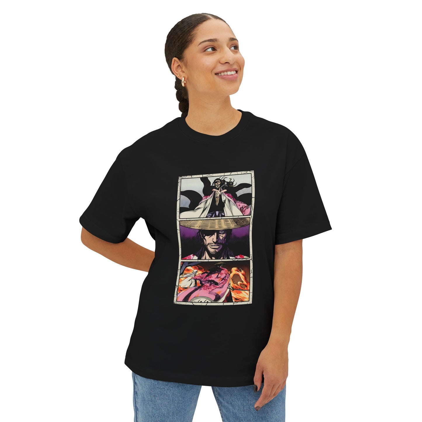 Kenpachi Zaraki Bleach Iconic Anime Manga Panel Tee