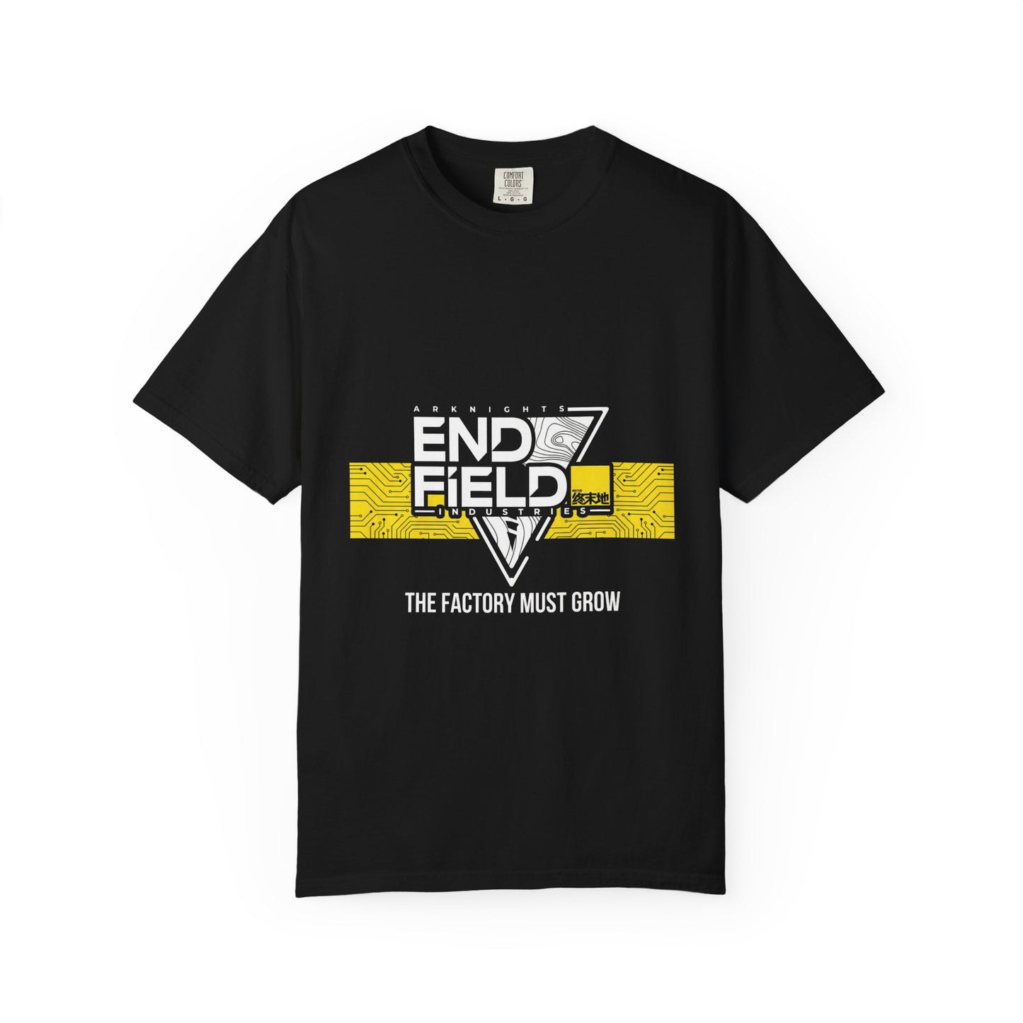 Arknights Endfield The Factory Must Grow Meme Factory Expansion Automation Endless Build Premium T-Shirt