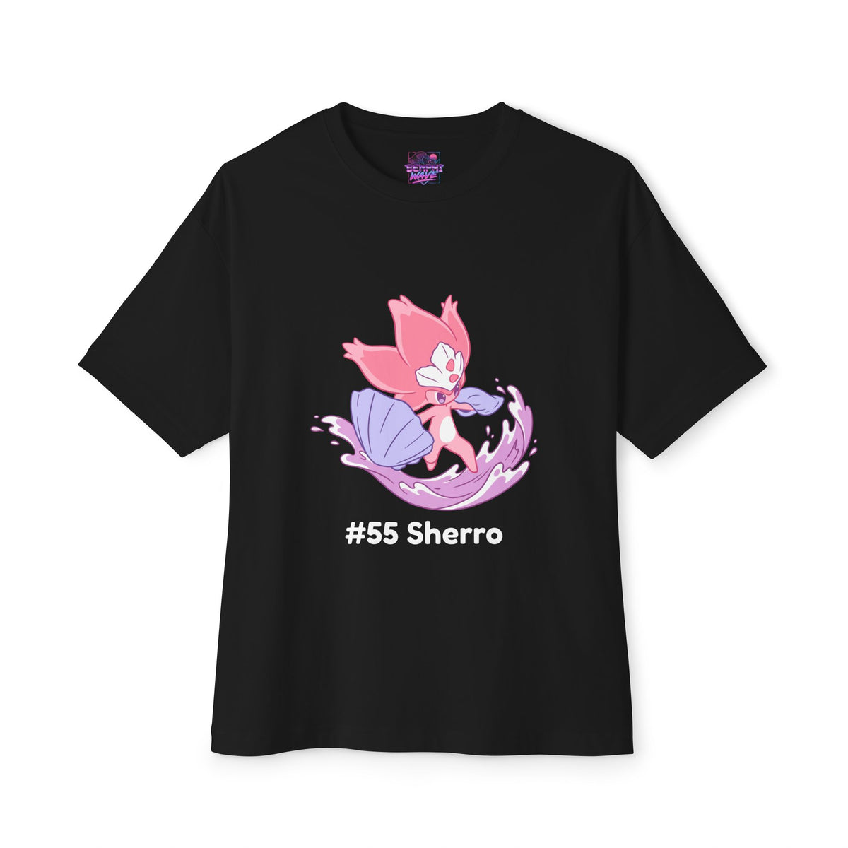 Sherro Aniimo Minimalist Creature Art - Oversized Premium Tee