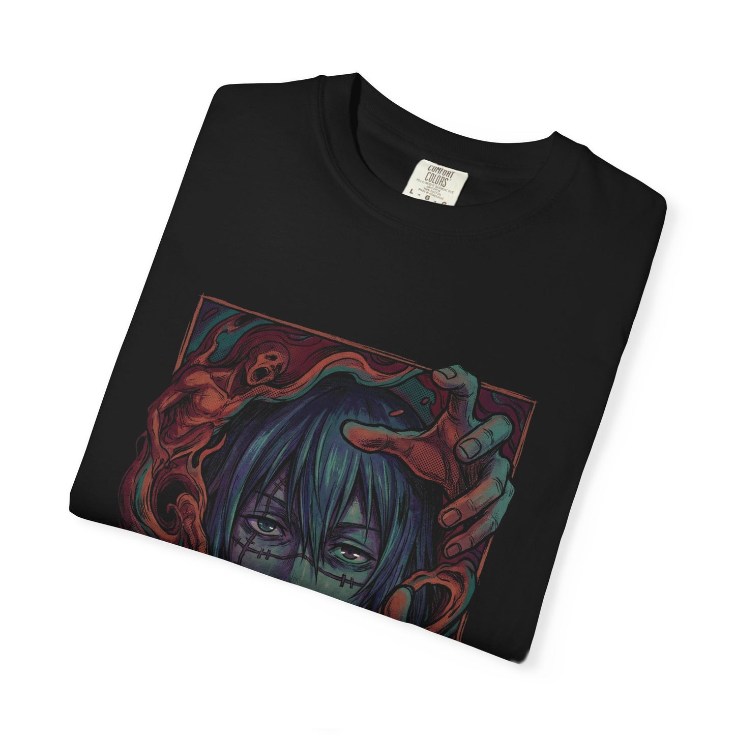 Jujutsu Kaisen Mahito Idle Transfiguration Patchwork Face Iconic Design Premium T-Shirt
