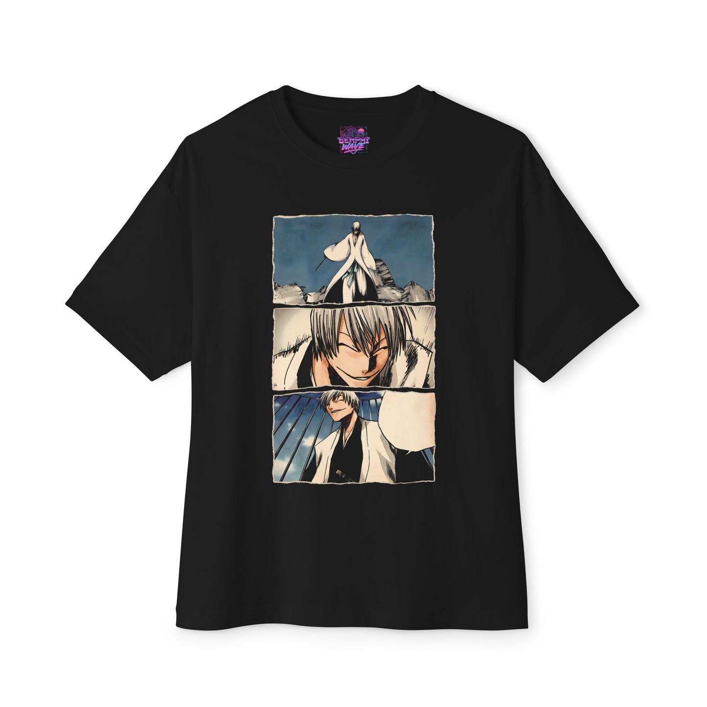 Gin Ichimaru Bleach Soul Reaper Anime Graphic Tee - Oversized Premium Tee