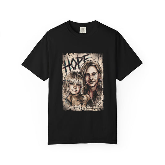Emily & Grace Ashcroft Hope Resident Evil Requiem Design Photo Premium T-Shirt
