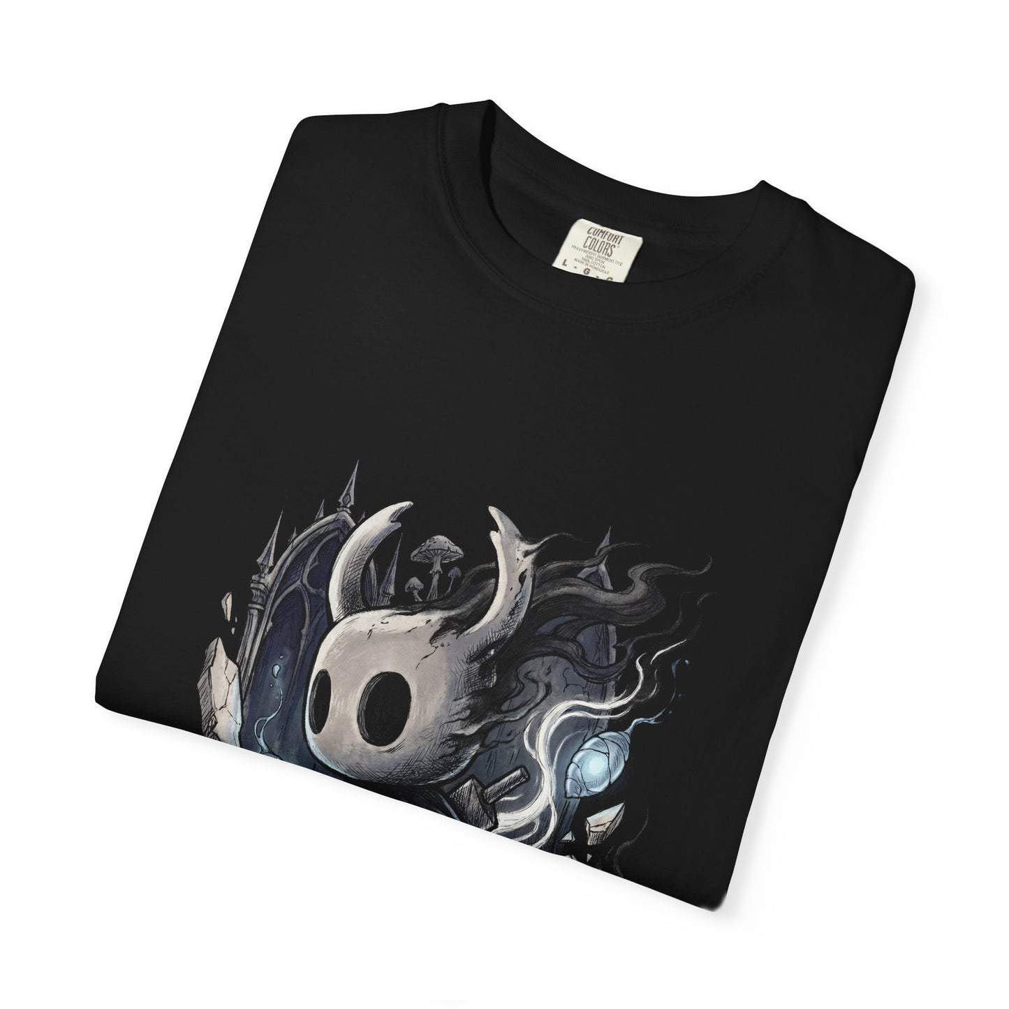 Hollow Knight Ghost The Knight Silent Wanderer Art Premium T-Shirt