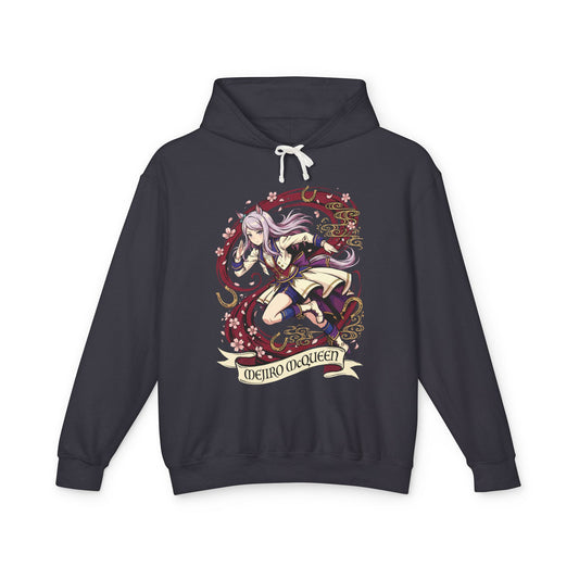 Umamusume Mejiro McQueen Cherry Blossom Banner Fan Art Hoodie