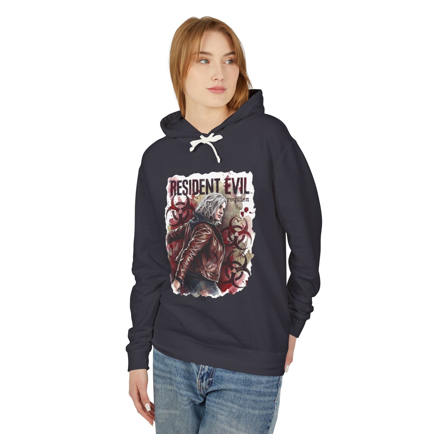 Resident Evil Requiem Grace Ashcroft Unisex Premium Hoodie