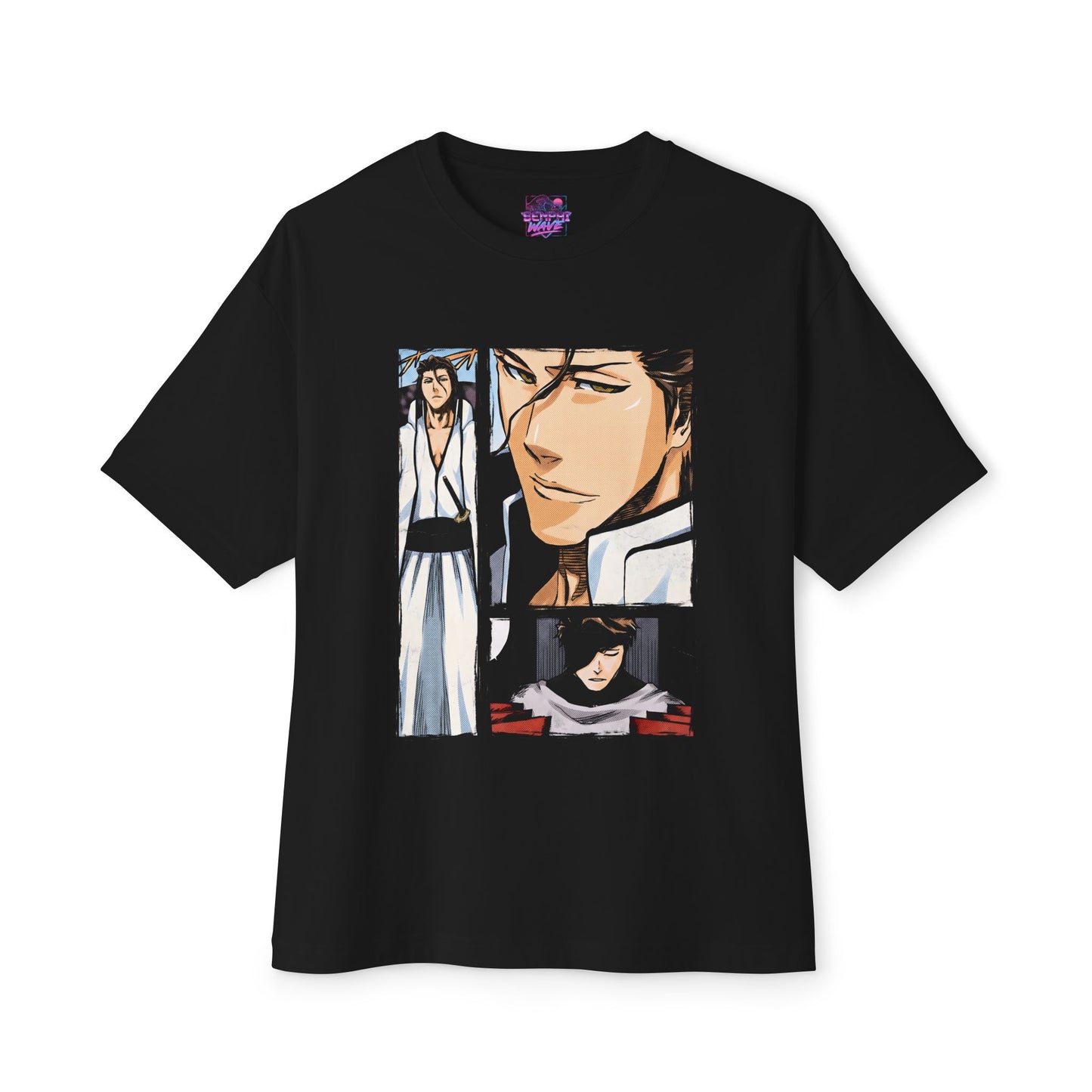 Sosuke Aizen Bleach Anime Illustration Streetwear Shirt - Oversized Premium Tee