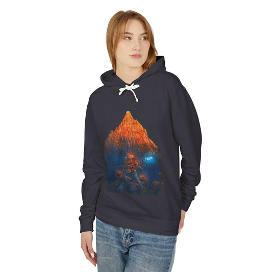 Cairn Survival Climber Fan Design – Pitons Rope Mountain Tension Vibes Unisex Premium Hoodie