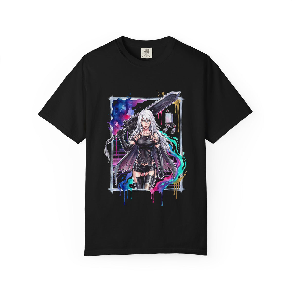 NieR Automata A2 Rogue Android Berserk Mode Art Premium T-Shirt