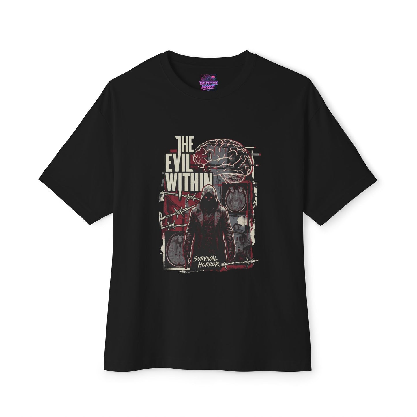 The Evil Within: Ruvik's Twisted Mind Palace Premium Oversized Unisex T-Shirt