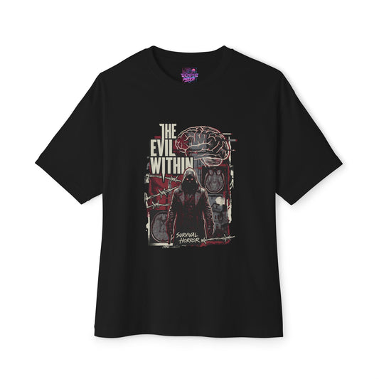The Evil Within: Ruvik's Twisted Mind Palace Premium Oversized Unisex T-Shirt
