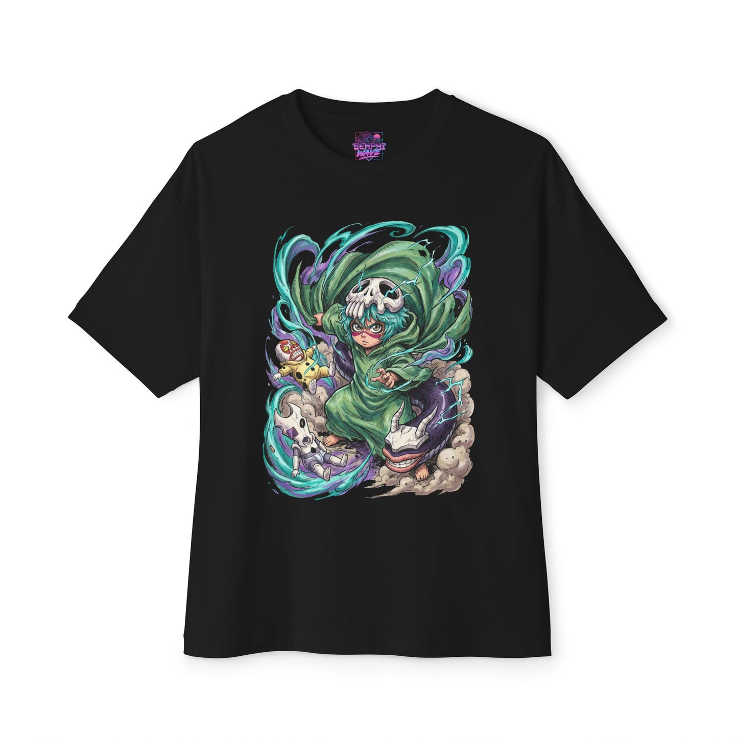 Bleach Nelliel Tu Odelschwanck Curvaceous Arrancar Design Premium Oversized Unisex T-Shirt