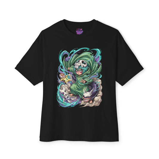 Bleach Nelliel Tu Odelschwanck Curvaceous Arrancar Design Premium Oversized Unisex T-Shirt