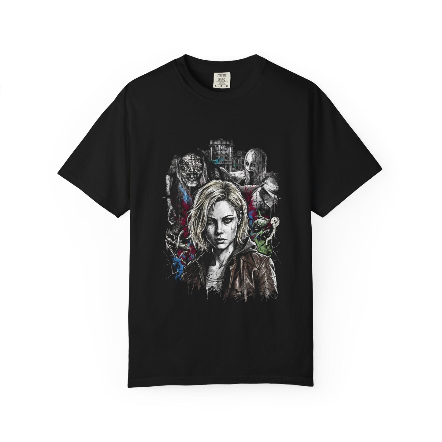 RE9 Grace Ashcroft Angela Sant Albano Voice Actress Fan Art Premium T-Shirt