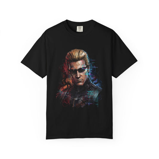 Resident Evil Albert Wesker Sunglasses Red Eyes Superhuman Design Premium T-Shirt