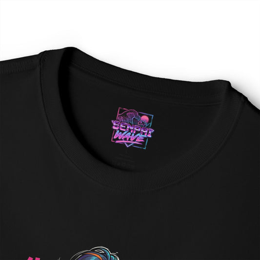 Zenless Zone Zero Zhu Yuan Pubsec Neon Pose Fan Art Oversized T-Shirt