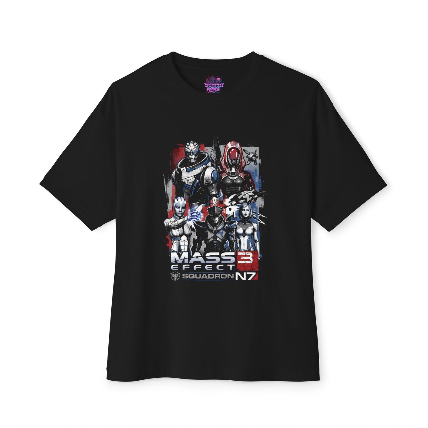 Mass Effect Citadel Spectre Elite Operative Missions Premium Oversized Unisex T-Shirt