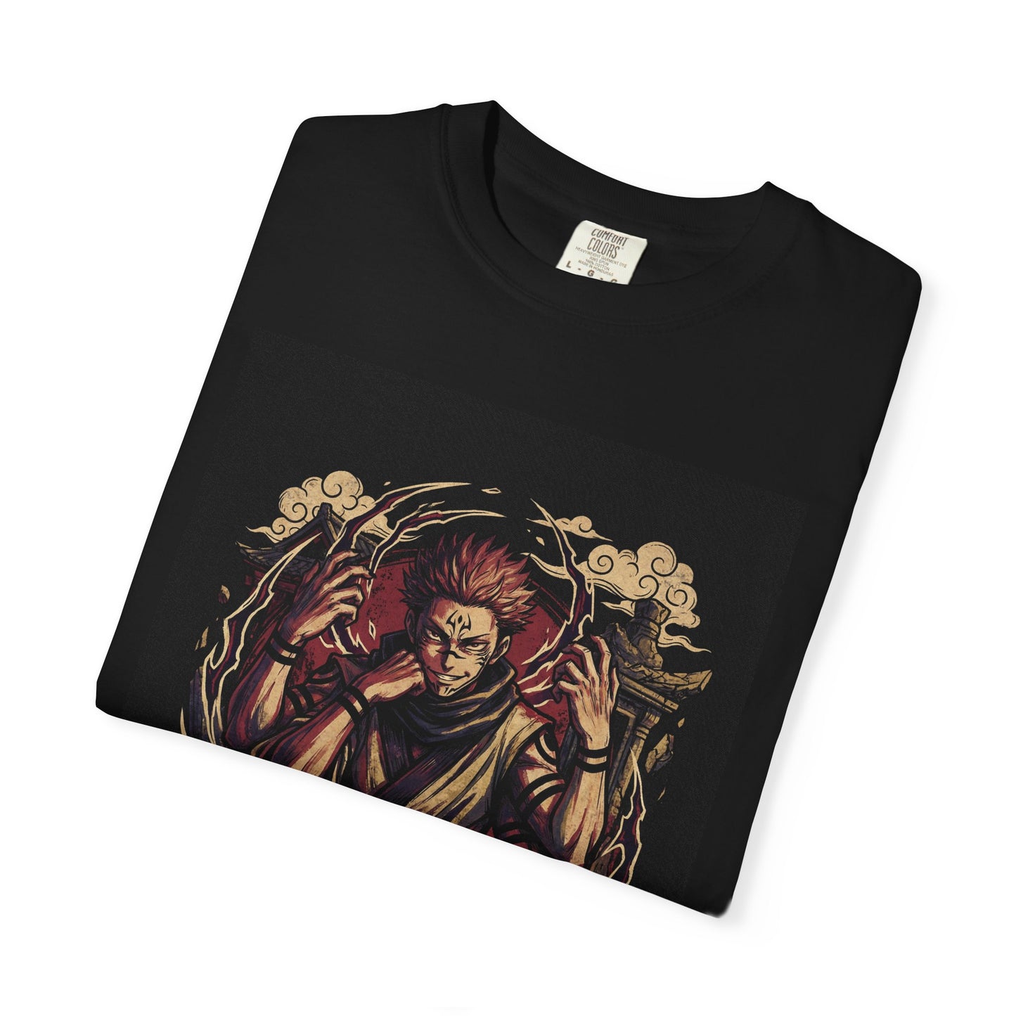 Jujutsu Kaisen Ryomen Sukuna King of Curses Four Arms Iconic Design Premium T-Shirt