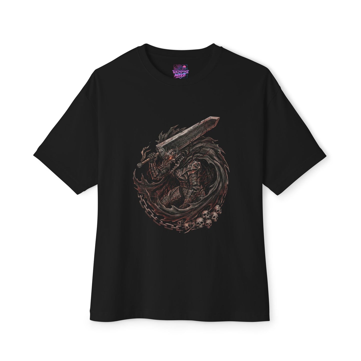 Guts Berserk: Casca Protector & Griffith Rival Premium Oversized Unisex T-Shirt