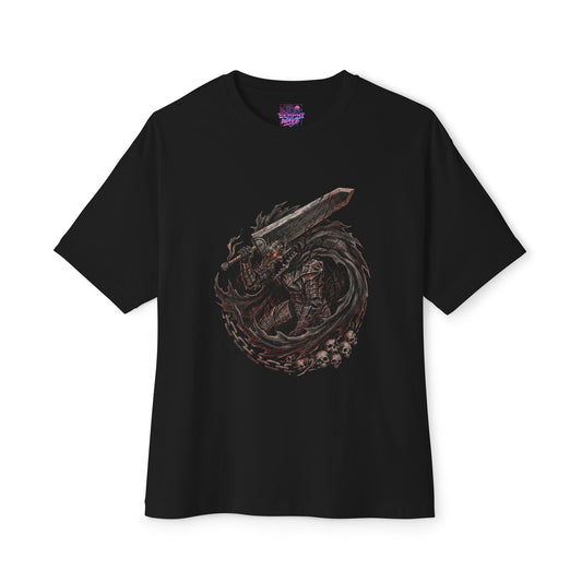 Guts Berserk: Casca Protector & Griffith Rival Premium Oversized Unisex T-Shirt