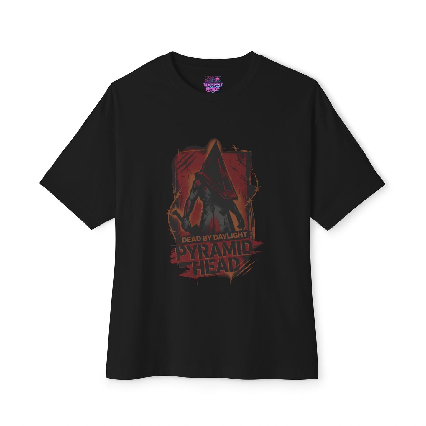 Silent Hill Pyramid Head & Cheryl DBD Crossover Premium Oversized Unisex T-Shirt