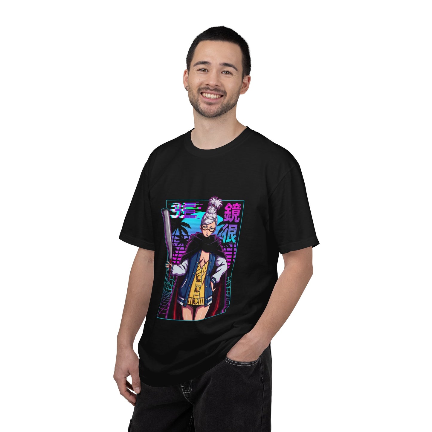 Granny Seiko Dandadan Occult Old Lady Spirit Portrait Premium T-Shirt